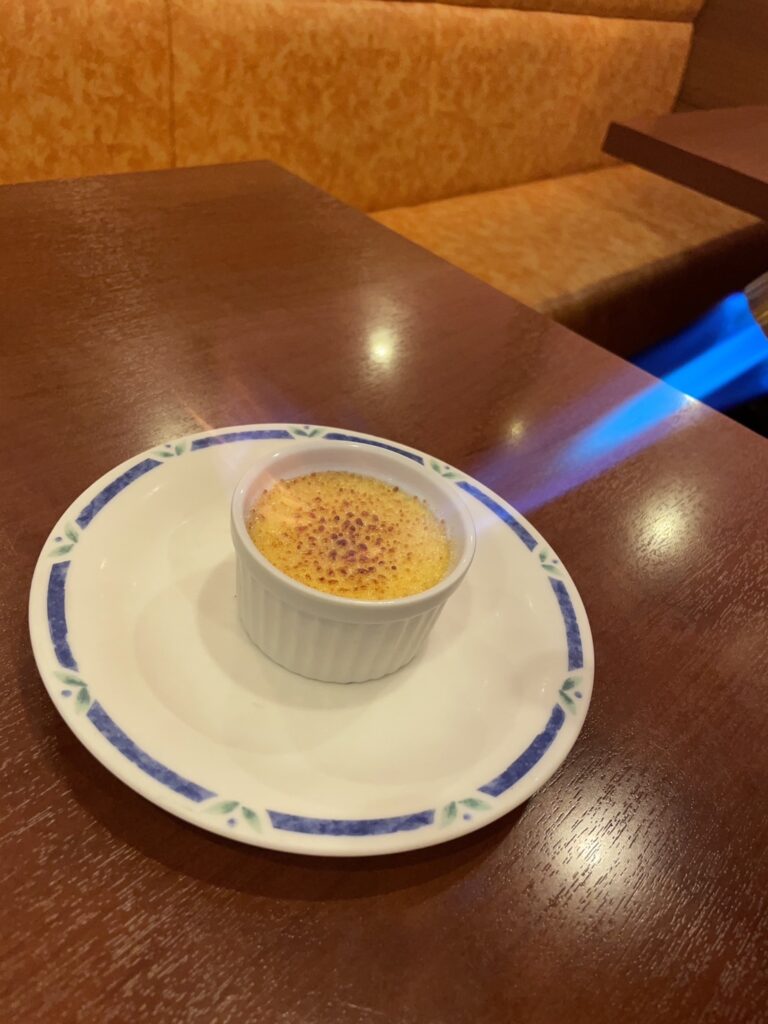 食べれば幸せ💕クレームブリュレ