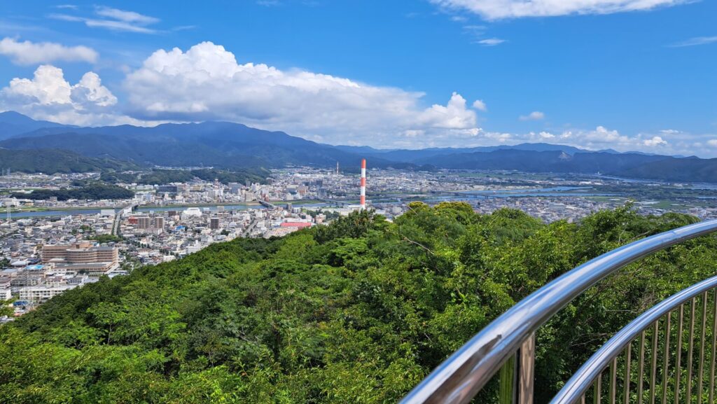 愛宕山からどれくらい？