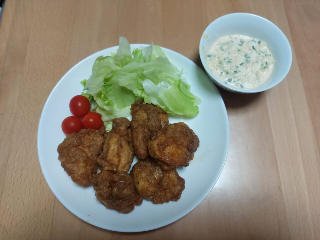 お家でチキン南蛮♥️