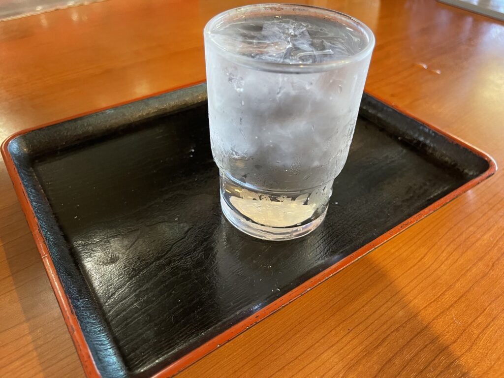 旭ヶ丘店の美味しい水