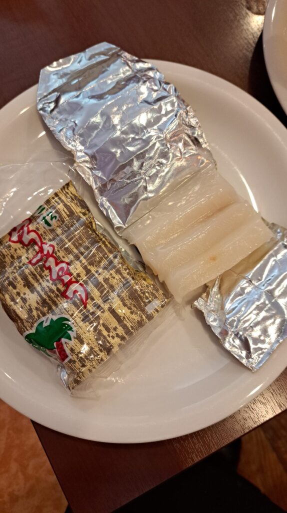 なんばんてんちょうのとある休日のお土産。