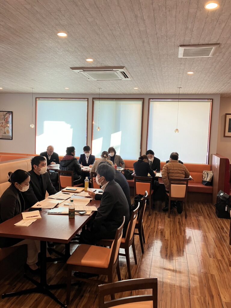 全体会議を行いました！