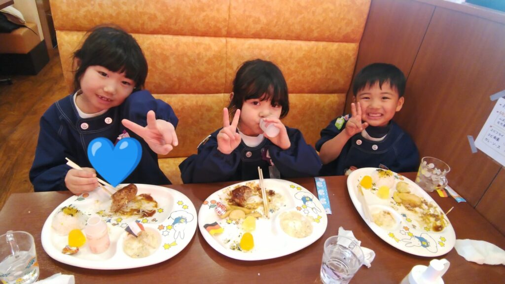 かわいい笑顔がいっぱい😊3日目