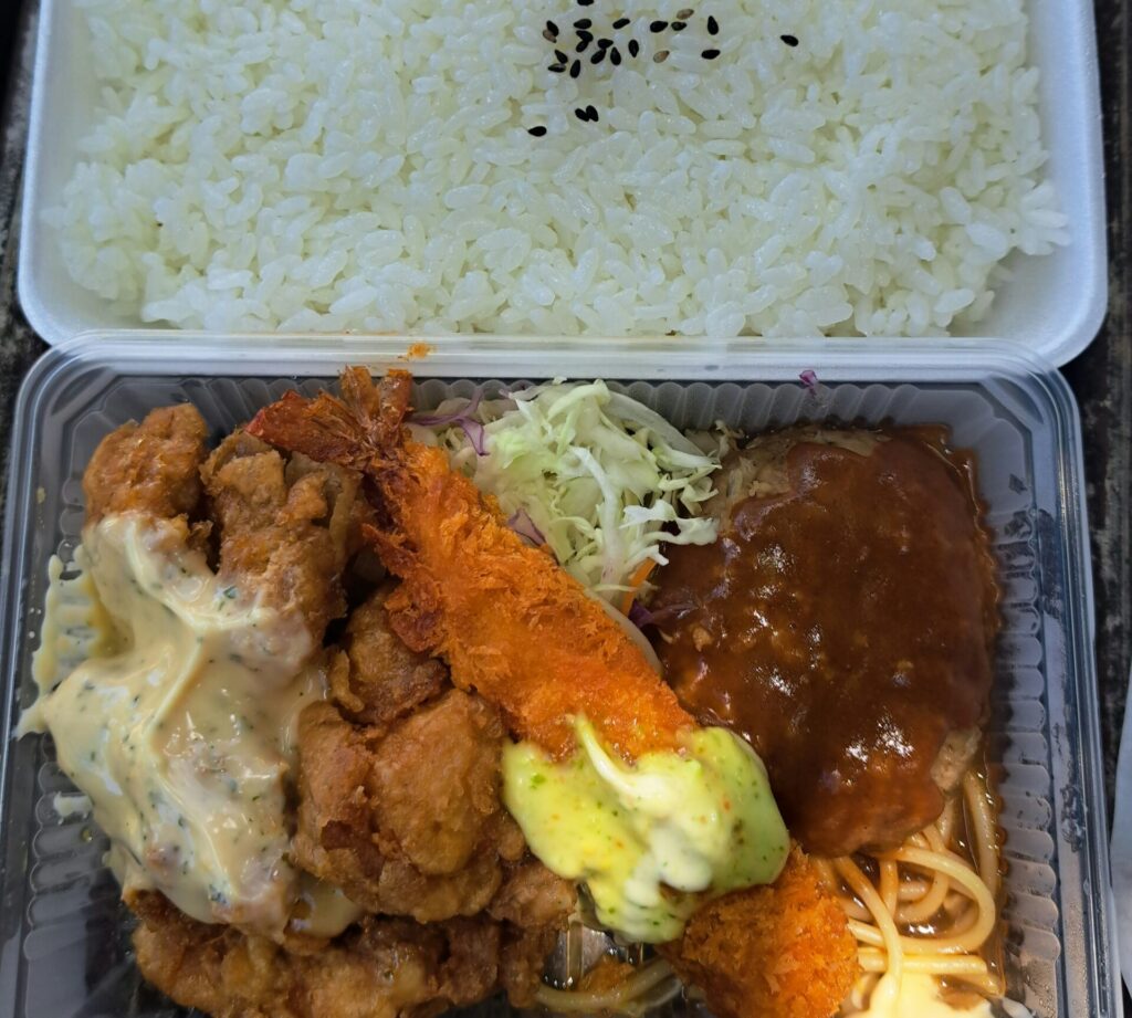 なんばんてんちょう、とある休日のお昼ごはん。