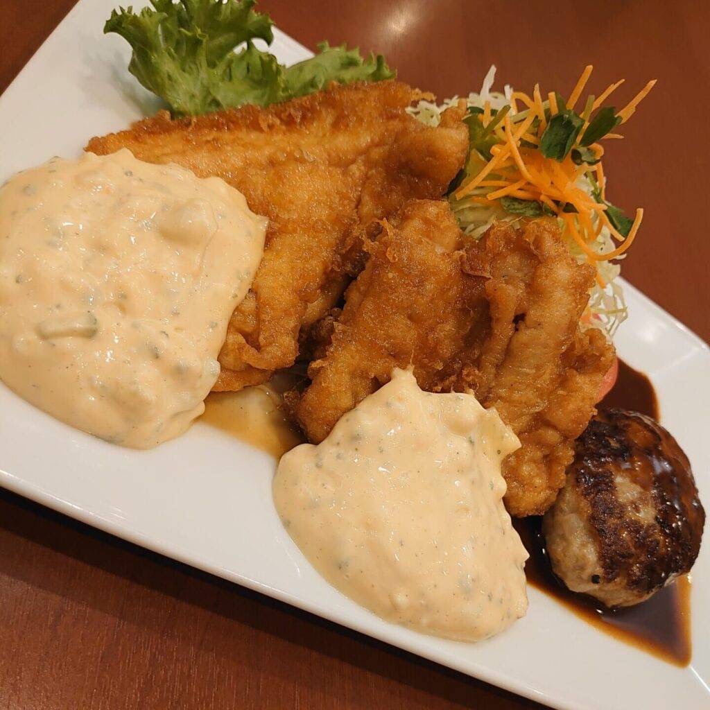 旭ヶ丘W南蛮バーグフェア✨️