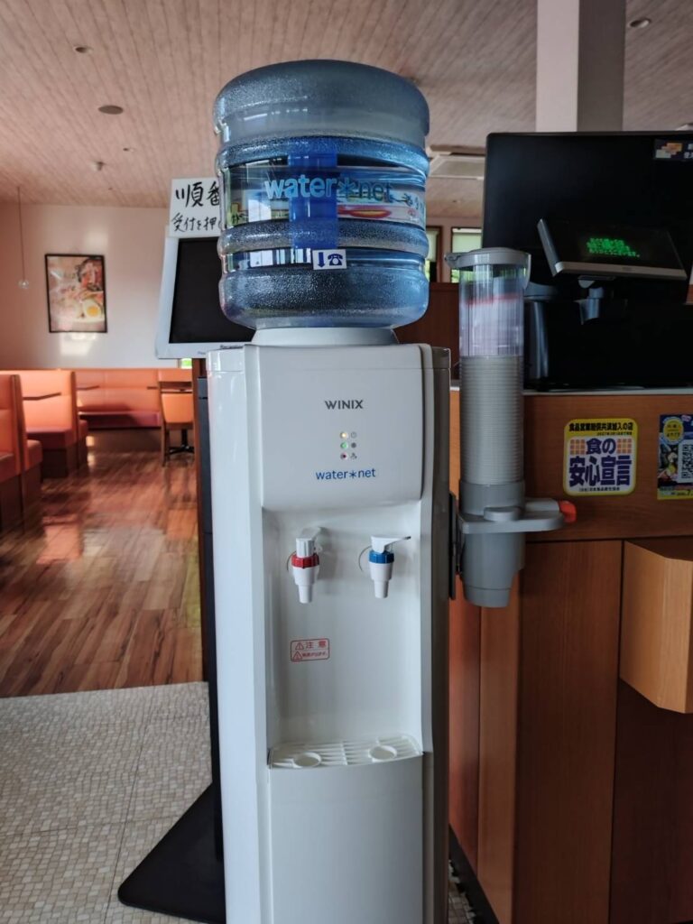 ウォーターサーバーを導入しました。
